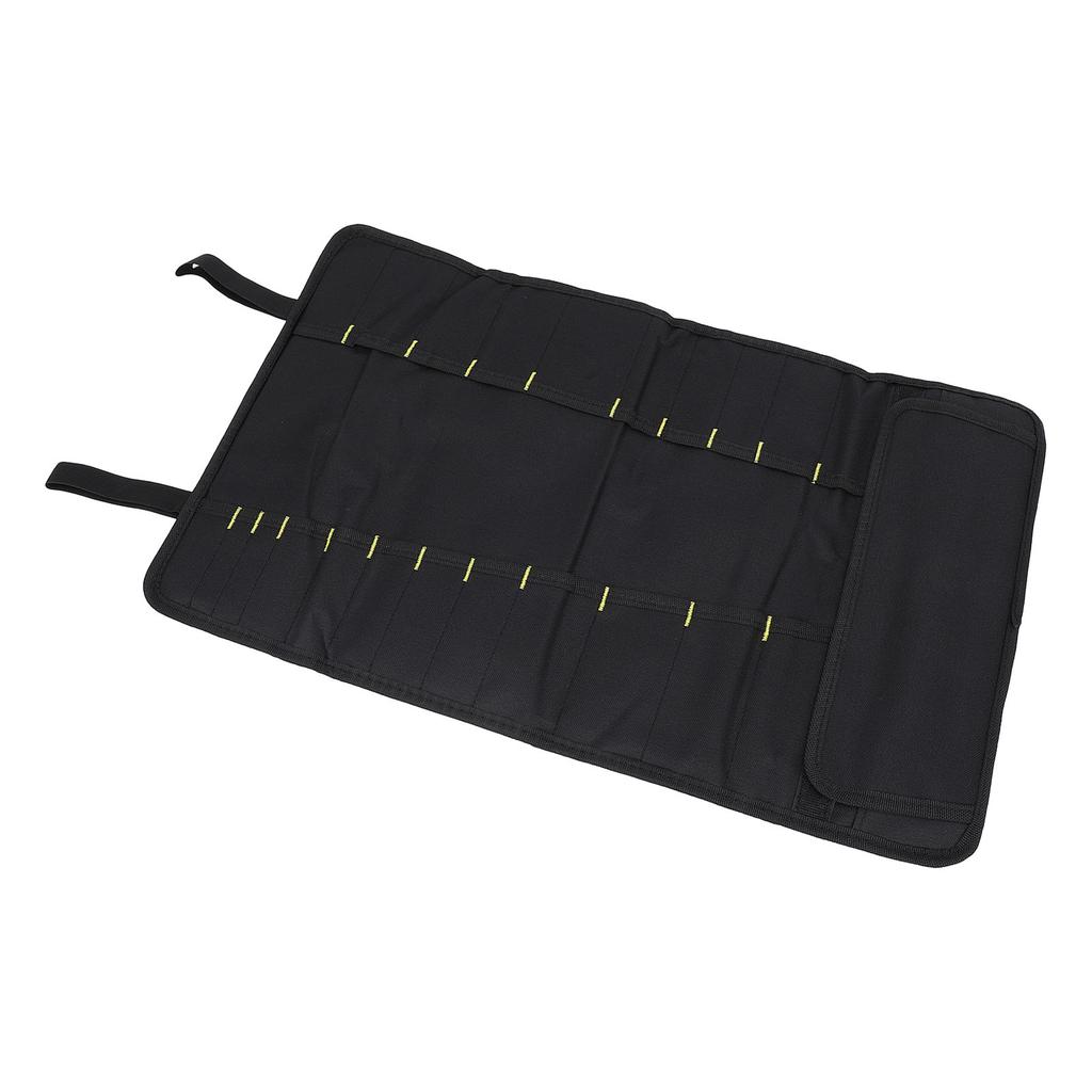 20 Slots Chef Knife Bag Multifunctional Portable Cutlery Knives Holders Protectors Roll Storage Bag for Home Kitchen