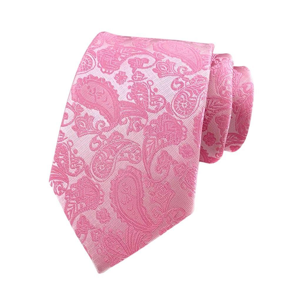 8cm Men Necktie Business Floral Ties Fashion Paisley Tie Wedding