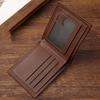 Vintage Pu Leather Wallet Minimalist Purse For Men Money Change Pouch Credit Card Holder Man Birthday Gifts