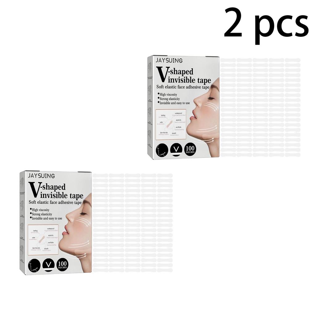 100pcs Anti-Wrinkle Sticker Silicone Reusable Face Forehead Neck Skin Care Lifting Patch Breathable Sticker Lifting Tighten Tool