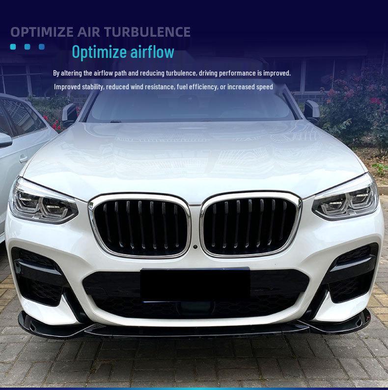 Compatible with BMW Sport: Front Lip, Canards, and Rear Bumper Corners for Modification