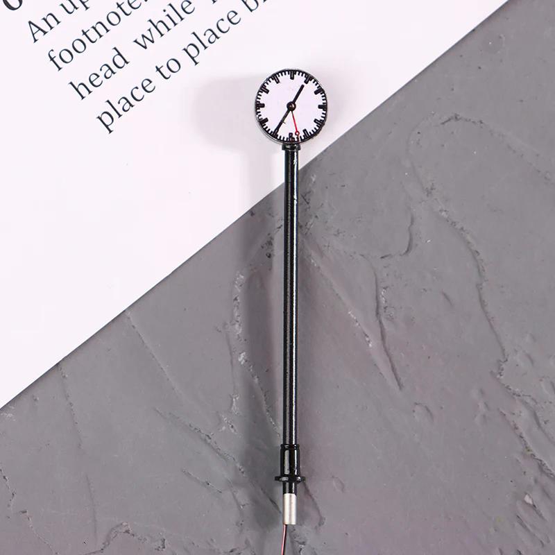 1 Stück 3V Miniatur LED Beleuchtung Modelleisenbahn HO N Spur Lichter Beleuchteter Bahnsteig Uhr Lampe Bahnhof Anlage