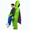 Halloween Inflatable Alien Costume Cloak - Funny, Scary, and Perfect for Festivals and Performances.