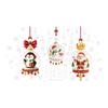 Christmas Window Static Cling Stickers for Store Decoration - Colored Glass Mosaic Paper