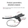 Motorcycle Brake Pump Front Master Cylinder Hydraulic Lever For Electric Scooter Dirt Pit Bike ATV Quad For Yamaha Suzuki  Honda