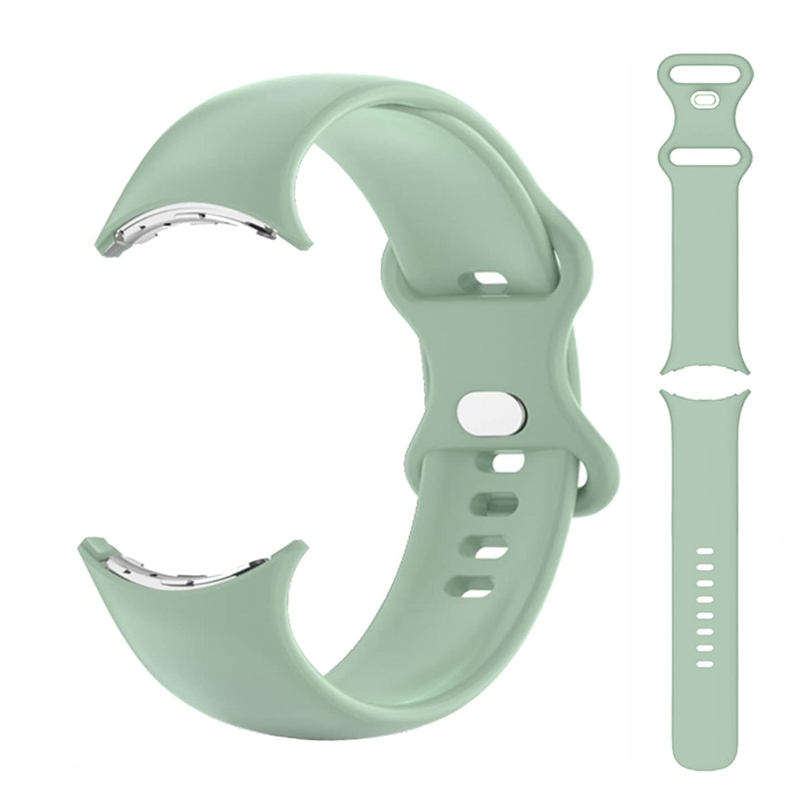 

No Gap Silicone For Google Pixel Watch 2 Band Accessories Sport Smartwatch wrist Bracelet Correa Belt Pixel Watch Active strap Google Pixel Watch 2&L