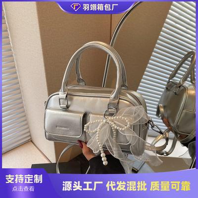 Premium Handtasche neue trendige Mode Umhängetasche Pendler Messenger Kissen Tasche