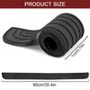 Car Rear Bumper Protector, Universal Flexible Bumper Guard Protector, Anti-Scratch Rear Bumper Protector Strip Replacement Parts