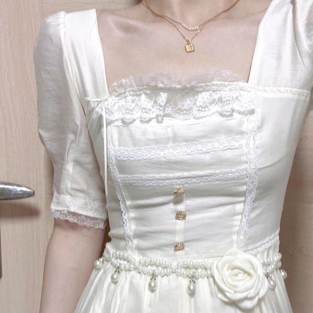 New Temperament Elegant Pearl Waist Chains Waist Accessory Girls Dress Strap Pearl Belt Versatile Body Jewelry Women Gift