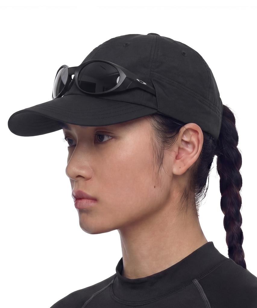 Yualeichi Sunglasses Pocket Washed Ball Cap Running Gorpcore Deep Ball Cap Urh - C - 007 - Opt - Washed - N - Bk