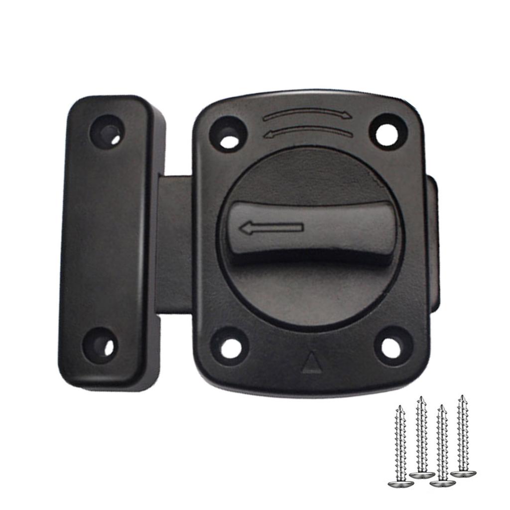 Metal Rotating Bolt Latches Multipurpose Rotating Bolt Latches for Enhances Door Security Suitable for Pets & Home Use