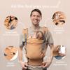 Boba X Ergonomic Baby Carrier Adjustable Infant Carrier for Newborns to Front and Backpack with Adjustable Padded Straps - Toddlers, Style,