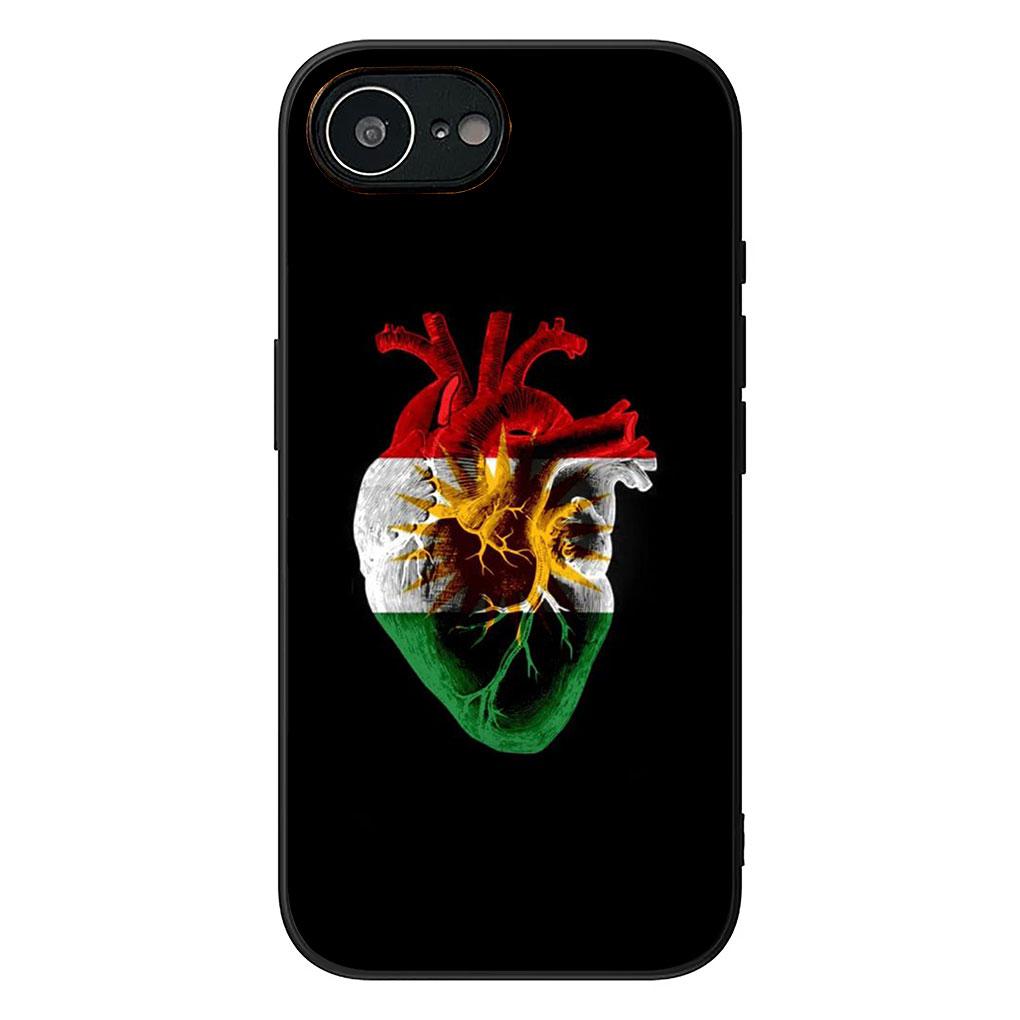 Soft Cover for OPPO A38 A18 A17 A40 A60 A80 A16 A78 A79 A54 A55 A57 4G 5G Coque Phone Case Kurdistan Flag