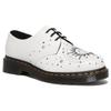 DR. Martens 1461 Leder Besticktes Design Low-Top Freizeitschuhe Unisex Freizeitschuhe Weiß 27851100
