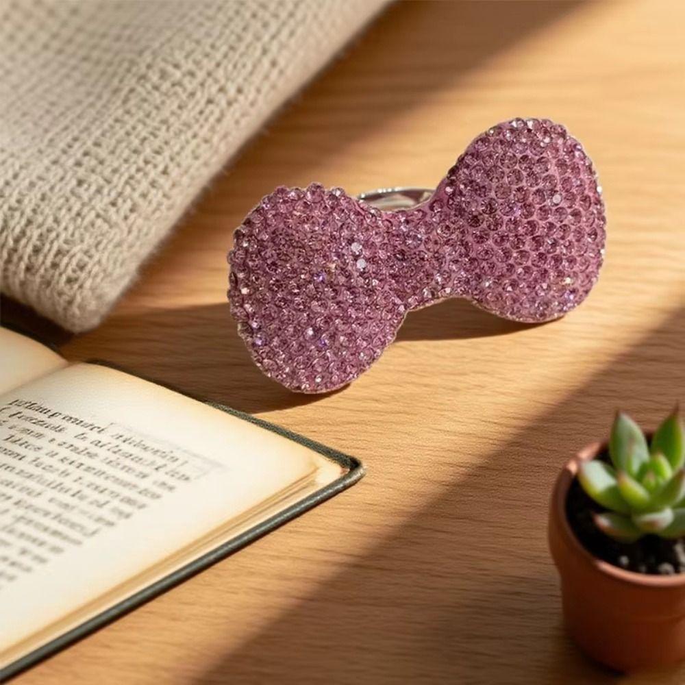 Opening Rings Women Finger Ring Sparkle Bow Y2k Millennial Ring Trendy Pink Bow Rings  Cute Girl
