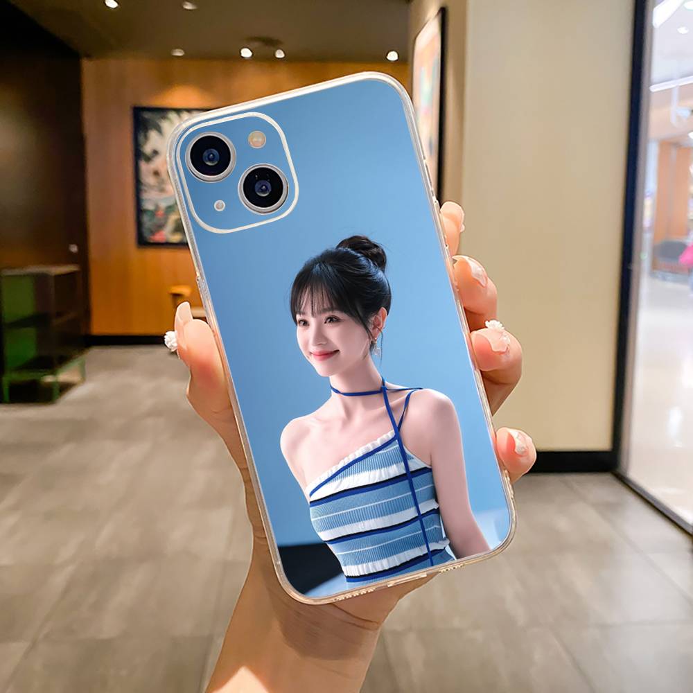 Actress Tian Xiwei Phone Case For iPhone17,16,15,14,13,12,11 ,Pro Max,16/15/14 Plus Transparent Cover
