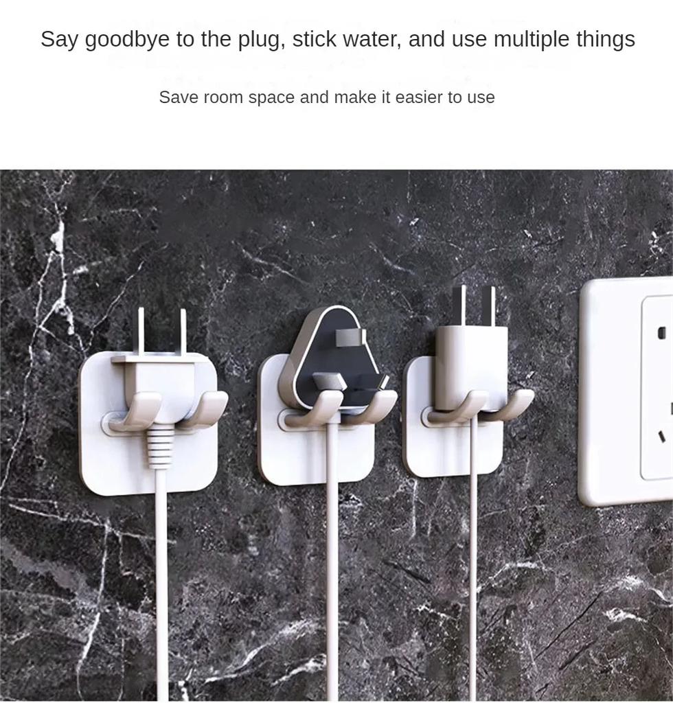 Bathroom Hook Kitchen Self-adhesive Hook Seamless Strong No Need To Punch Living Room Wall Hanging Home Furnishings Accessories