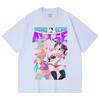 230 Gsm 100% Cotton Dandadan V22 Momo Seiko Print Unisex Heavy Cotton T Shirt