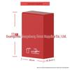 2-Pack 4kg Stainless Steel Fire Extinguisher Cabinets for Hotel, Mall, or Fire Station