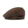 British Beret Hat Fleece Lined For Warmth Elastic Adaptive Fit Windproof Design Suitable For Both Men And Women Y08E
