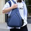 Casual Fashion New Breast Bag Simple Solid Color Large Capacity Cycling Backpack Outdoor Work Commuting Travel Messenger Men's Bag