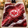 Flannel BlanketEintracht Frankfurt Football Warm Soft Throw Blanket for Indoor Sofa Bed Living Room Use