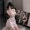 Cosplay Royal Sister Semi-transparent Nightdress Chinese Maid Apron Chinese Cheongsam Pure Desire Small Chest Uniform Woman