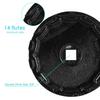 Universal Aluminum 14 Flutes 64.5mm Oil Filter Wrench Cap Housing Tool Remover for Toyota Lexus Rav4 Allion Auris Corolla Axio
