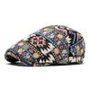 2026 Autumn And Winter Polyester Print Sboy Caps Flat Peaked Cap Men And Women Painter Beret Hats 154