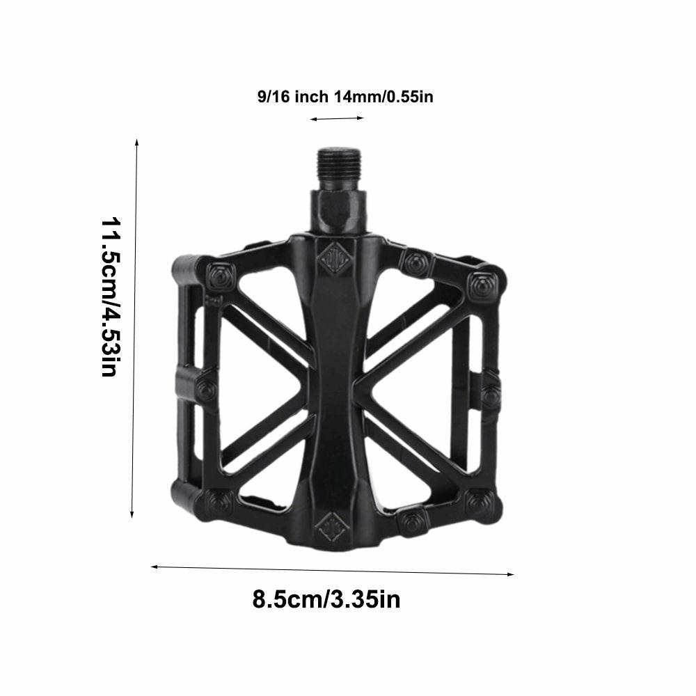 2PCS Lightweight Bike Pedals Aluminum Alloy Mountain Bike Foot Pedal  Cycling Upgrade