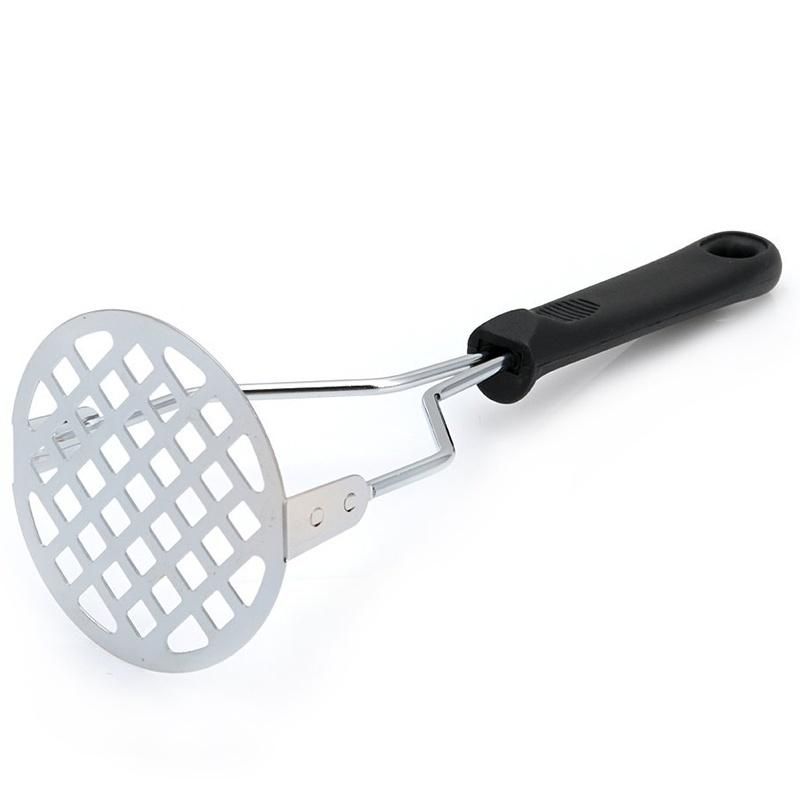 New 2016 New Style Potato Masher Stainless Steel Pressure Mud Crushed Fruit Food Pressure Masher