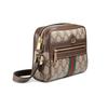 Gucci GG Supreme Canvas Web Strap Mini Crossbody Camera Bag With Gold Hardware For Unisex Daily Use