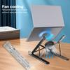 Laptop Cooler Stand Foldable Notebook Computer Cooling Pad Portable Stand For 16-18 Inch Tablet Laptop Desktop Bracket With Fans