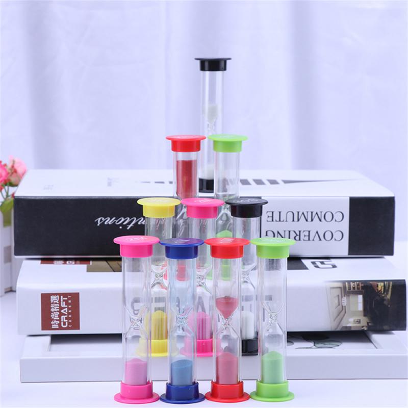 0,5/1/2/3/5/10 Minuten Bunte Sanduhr Sanduhr Sanduhr Timer Sanddusche Timer Zahnbürsten Timer Kinder Heimdeko