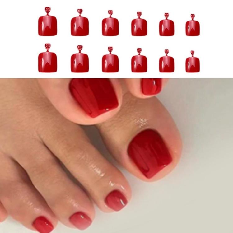 Short Press On Toenails For Women 120pcs Artificial False Toenails Acrylic False Toe Nail Set With Application Tools