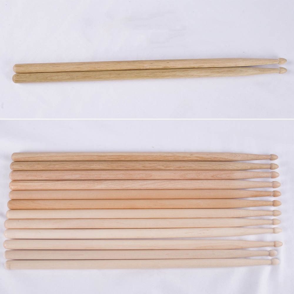 Wood Drumsticks 1 Pair Instrument Accessories Classic Drum Sticks  Drum