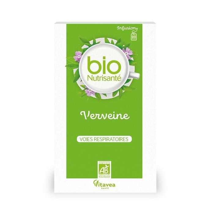 Nutrisanté Organic Verbena Infusion 20 Sachets