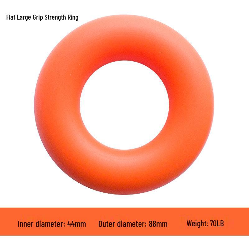 Silicone O-Ring Grip Strengthener for Finger and Hand Rehabilitation оранжевый