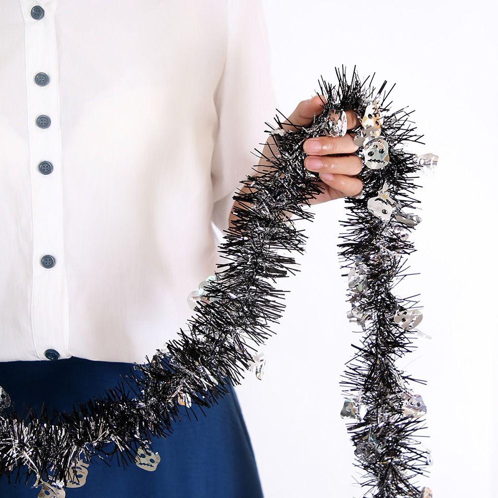 Environmental Friendly Halloween Pull Flowers Pendant Pumpkin Skeleton Pendant Halloween Decor