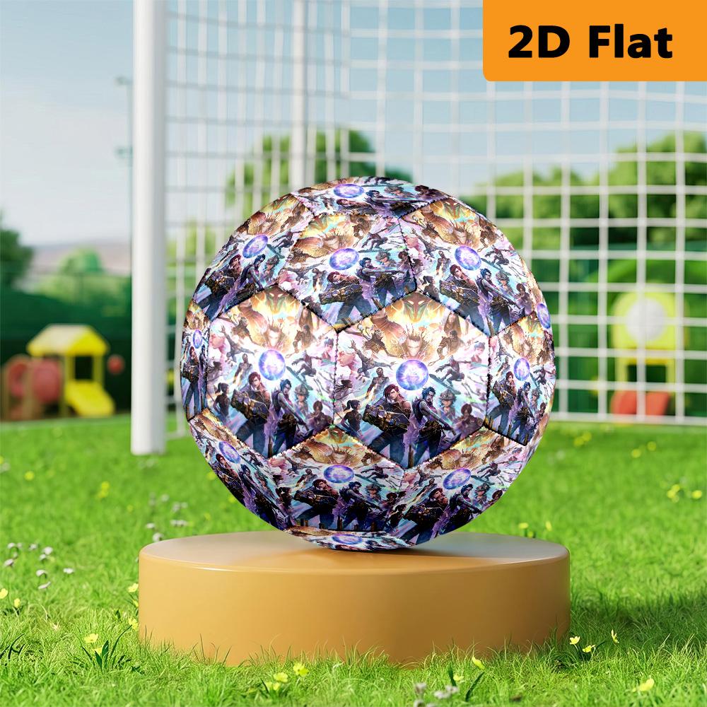 Fantasy Warriors Unite Soccer Ball Suitable for Both Training and Competition Outdoor Sports Very Elastic High Elasticity Entertainment