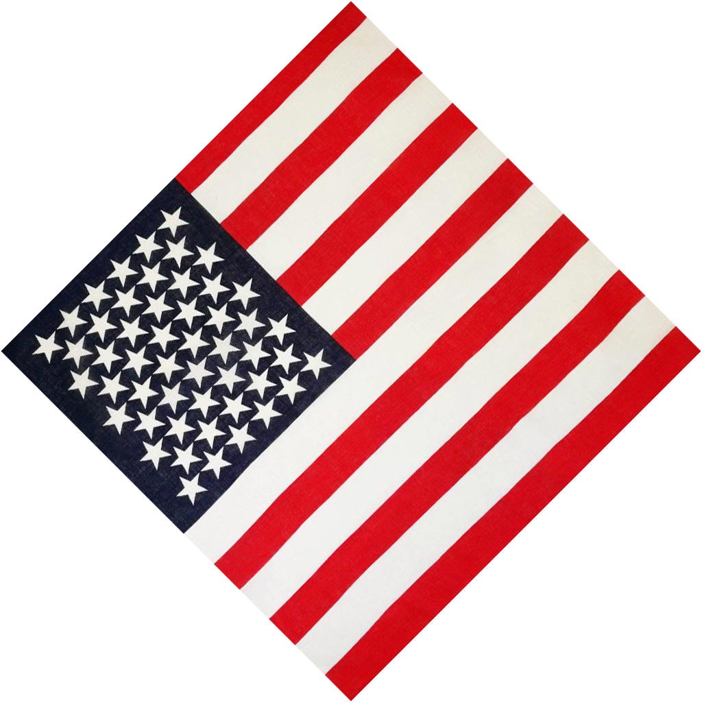 

Bandana Kerchief Unisex Hip Hop American Flag Hair Band Neck Scarf Sports Wrist Wraps for Head Square Scarves Handkerchi 1