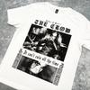 "Raven",Gothic Horror Movie Themed T-shirt Designed By Brandon Lee, Is A Unisex Casual T-shirt for The Retro Four Seasons
