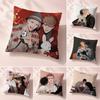 Anime Days Cushion Cover Premium Reversible Pillow Cover In Dual Comfort Decor for Home Car