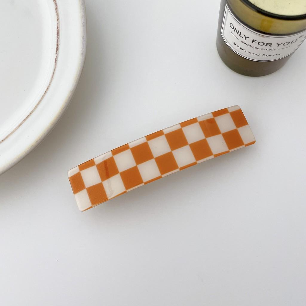 Chic 10.2cm Stylish Square Hairpin For Women Handmade With Retro Design Available In Various Colors Ideal For Fashion And Casual Occasions