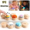 Multiple Gradient Colors Dumplings Blind Box Toy Luminous Baozi Fidget Button Toy  Home Decoration