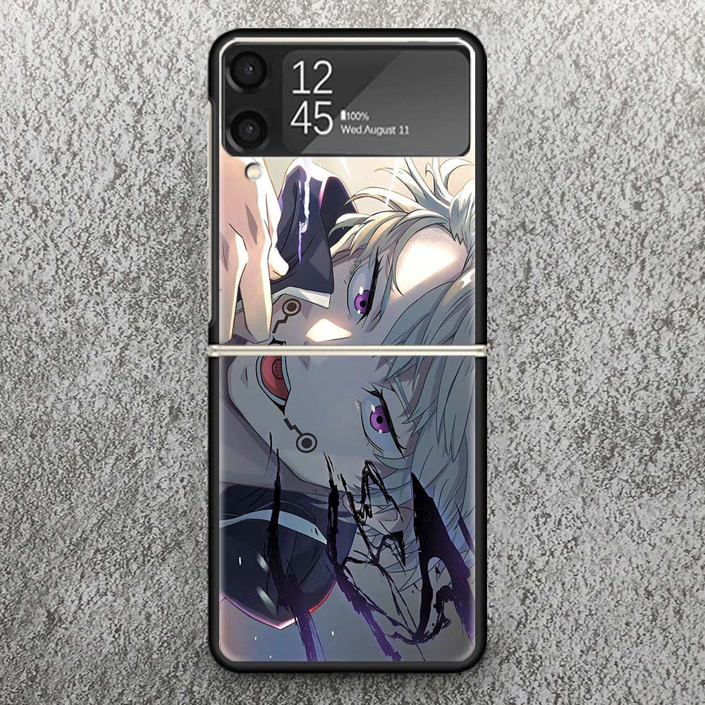 Kaisen J-Jujutsu Inumaki Toge Zflip7 Zflip6 Zflip5 Phone Case For Samsung Z Flip 7 6 4 5 3 Flip4 Flip5 Flip6 5G Cover Shell Fund