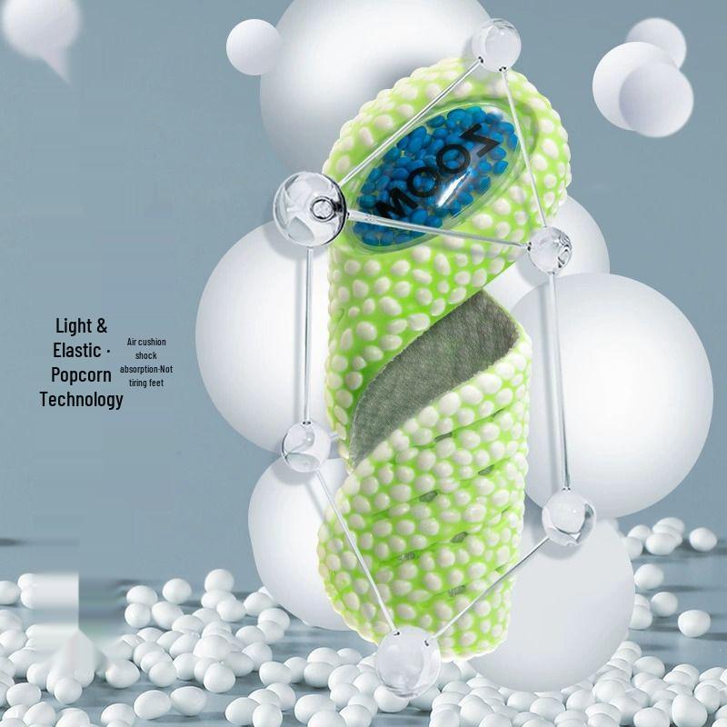 Men's & Women's Air Cushion Sports Insoles: Shock Absorbent, Breathable, Odor Resistant, Height Boosting for Basketball & Running