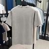 STORN Retro Heavyweight Solid Color Short Sleeved T-shirt Men Women Summer Street Trendy Washed Old Oversized Clothes