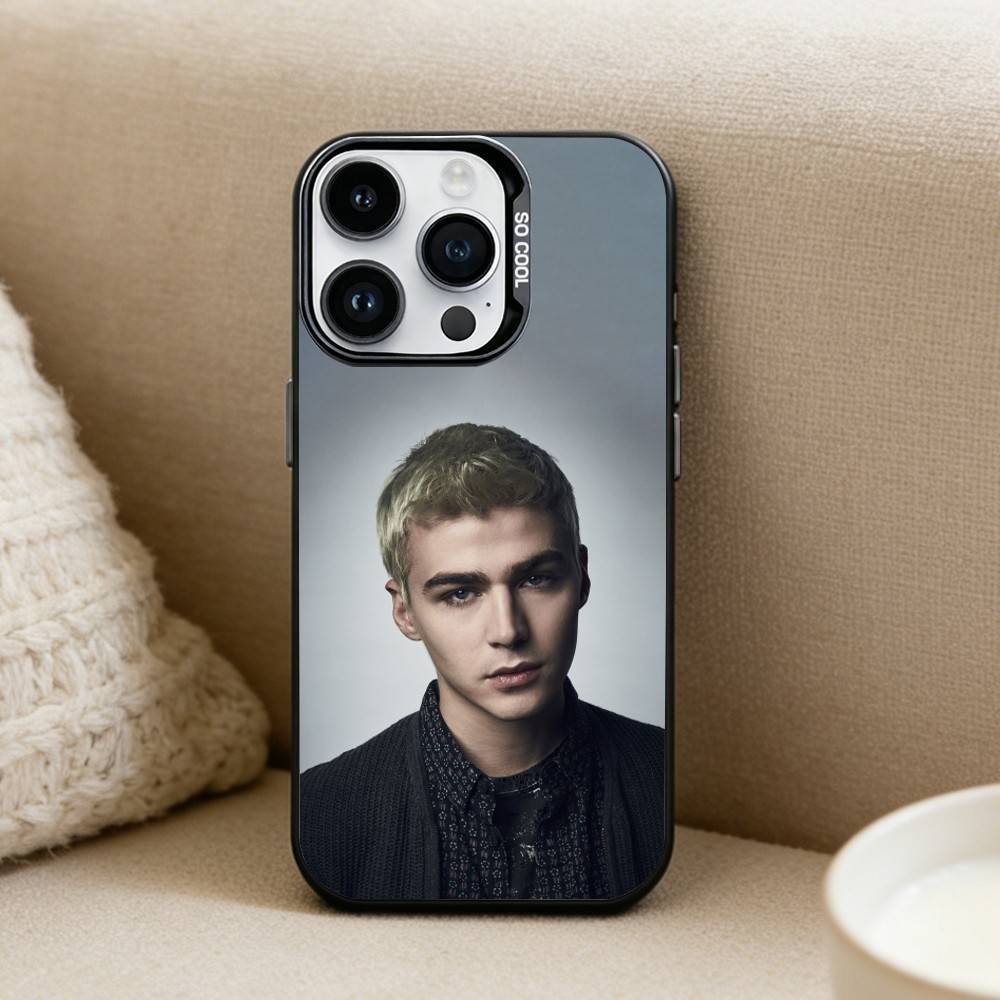 

M-Miles H-Heizer Phone Case For iPhone17, 16,15,14,13,12 Pro Max Black Candy Matte Shockproof Cover iPhone14Pro