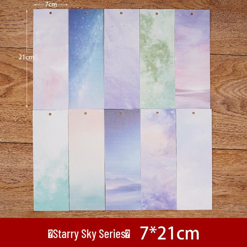 Traditional Chinese Calligraphy DIY Bookmark with Tassel for Students